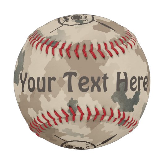 Wüstenabschirm und Speere Baseball (Rückseite)