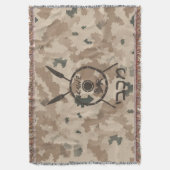 Wüstenabschirm und Speere Decke (Vorderseite Vertikal)