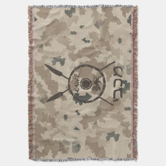 Wüstenabschirm und Speere Decke (Vorderseite Vertikal)