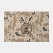 Wüstenabschirm und Speere Fußmatte (Vorderseite)