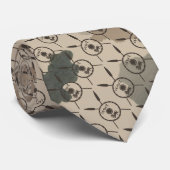 Wüstenabschirm und Speere Krawatte (Gerollt)