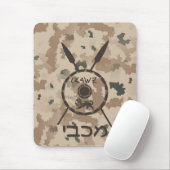 Wüstenabschirm und Speere Mousepad (Mit Mouse)