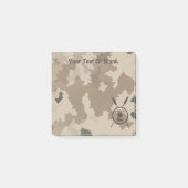 Wüstenabschirm und Speere Post-it Klebezettel (Vorderseite)