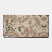 Wüstenabschirm und Speere Schreibtischunterlage (Vorderseite)