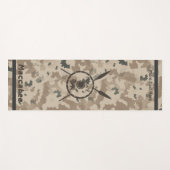 Wüstenabschirm und Speere Yogamatte (Vorderseite (Horizontal))