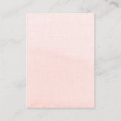 Wüstenaktuskarte für die Hochzeitsdetails Begleitkarte (Rückseite)