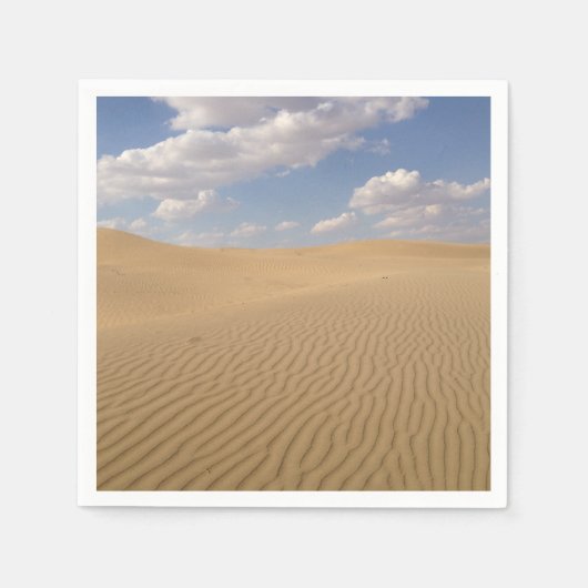 Wüstenansicht Serviette (Vorderseite)