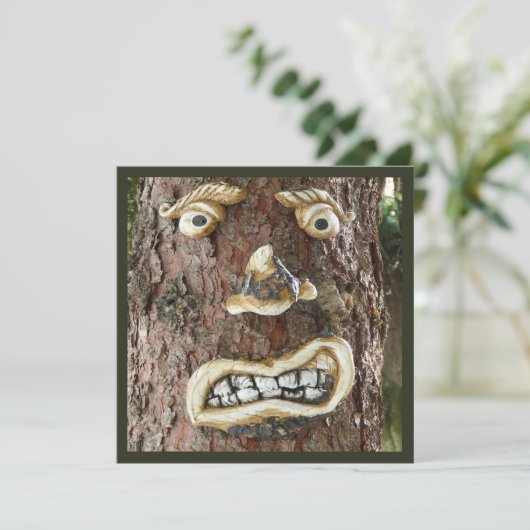 Wüstenbaum Einladung (Stehend Vorderseite)