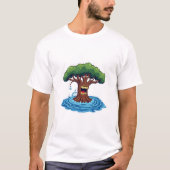 Wüstenbaum in der Flut T-Shirt (Vorderseite)