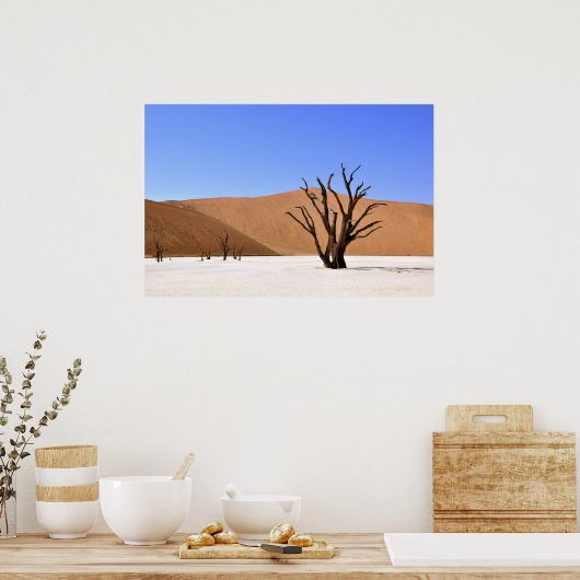 Wüstenbaume Poster (Küche)