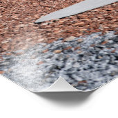 Wüstenbeobachtungsstelle Fotodruck (Ecke)