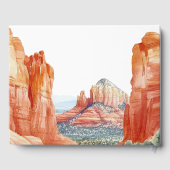 Wüstenberg Wasserfarben-Hochzeit Gästebuch (Rückseite)