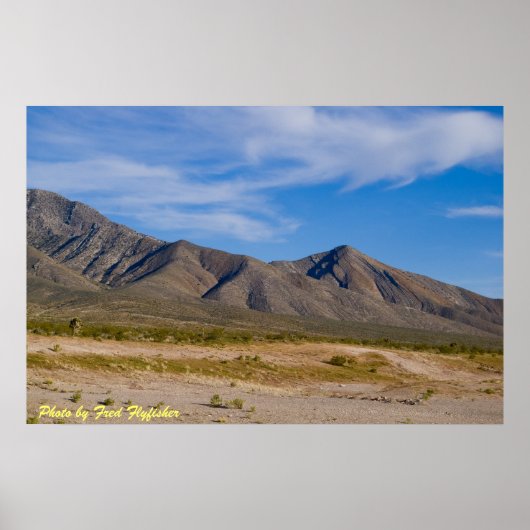 Wüstenberge Poster (Vorne)