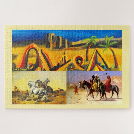 Wüstenbilder Puzzle (Horizontal)