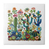 Wüstenblooms bestickt Eden Fliese (Vorderseite)