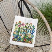 Wüstenblooms bestickt Eden Tasche
