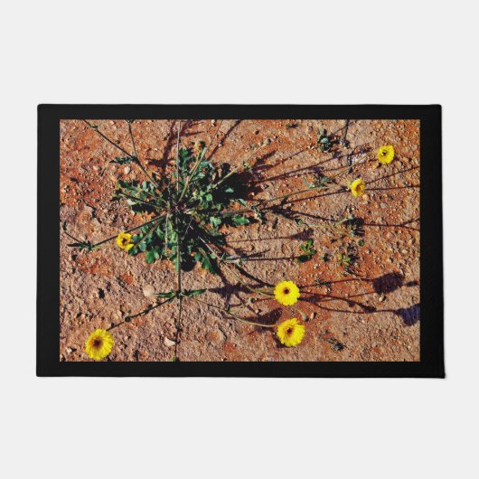 WüstenBlume Fußmatte (Vorderseite)