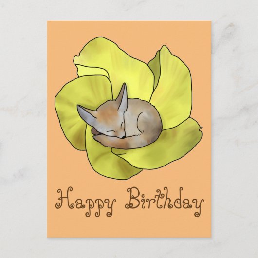 Wüstenblumen Postkarte (Vorderseite)