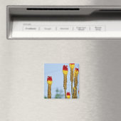 Wüstenblüte, außerhalb von Phoenix, Arizona, USA, Magnet (In Situ (Geschirrspüler))