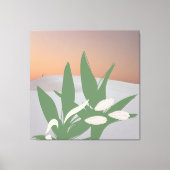 Wüstenblüte Leinwanddruck (Vorderseite)