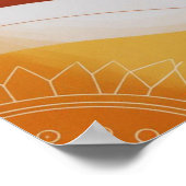 Wüstenblüte Poster (Ecke)