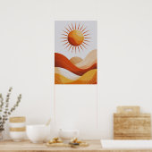 Wüstenblüte Poster (Küche)