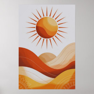 Wüstenblüte Poster