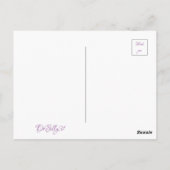 Wüstenblüte Postkarte (Rückseite)