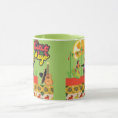 Wüstenblüten-Fest Lime Tasse (Zentrum)