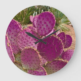 Wüstenblüten Große Wanduhr