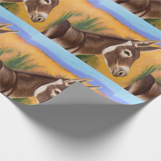 Wüstenburro Geschenkpapier (Ecke)