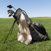 WüstenCamouflage Golfhandtuch (Gras)