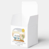 Wüstencamper Clothesline Blue Baby Dusche Geschenkschachtel (Geöffnet)