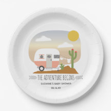 Wüstencamper Clothesline Pink Baby Dusche