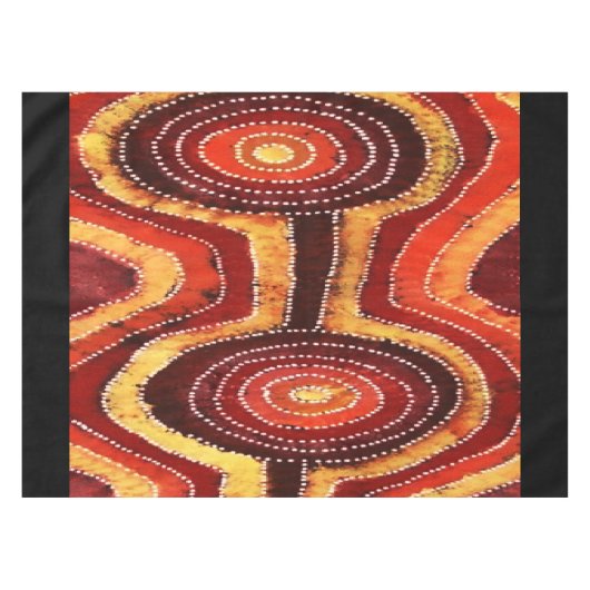 Wüstencamps Tischdecke (Vorderseite (Horizontal))