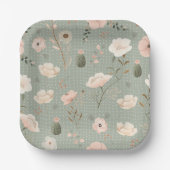 Wüstenchic Pappteller (Vorderseite)