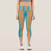 Wüstendämmerung Capri Leggings (Vorderseite)