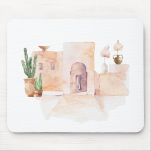 Wüstendorf in Marokko Mousepad