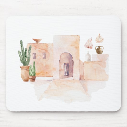 Wüstendorf in Marokko Mousepad (Vorne)