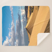 Wüstendünen Sherpadecke (Vorderseite (Horizontal))