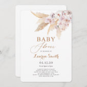 Wüstendusche Einladung (Vorne/Hinten)