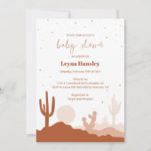 Wüstendusche - Einladung (Vorderseite)