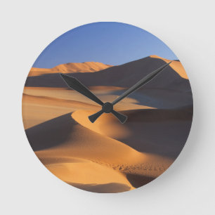 Wüstenduschen, Sossusvlei, Namib-Naukluft Runde Wanduhr