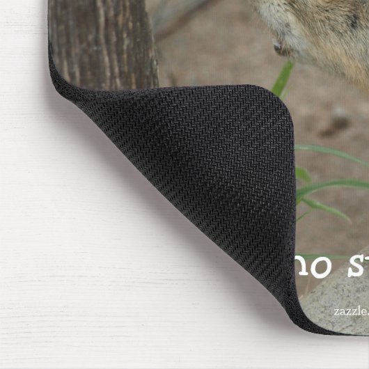 Wüsteneichhörnchen Funny Mousepad (Ecke)