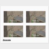 Wüsteneichhörnchen Tier Motivierend Rechteckiger Aufkleber (Blatt)