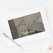 Wüsteneichhörnchen Tier Motivierend Rechteckiger Aufkleber (Umschlag)