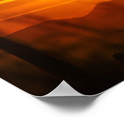 Wüstenende Poster (Ecke)