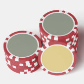 Wüstenfall Pantone Color 2015 Pokerchips (Stapel)