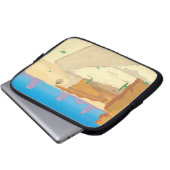 Wüstenfalle! Laptopschutzhülle (Vorne Knopf)