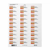 Wüstenfarben Abstrakte Landschaftsmalerei (Vorne)